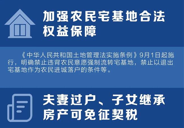 明天起，這些新規將影響你的生活